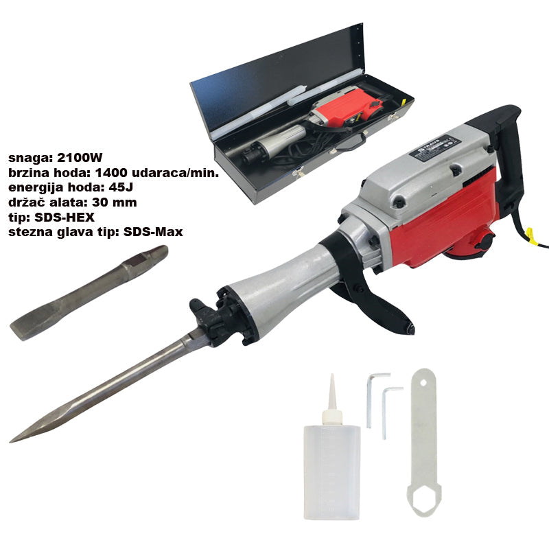 UDARNO KLADIVO 2100 W 45 J