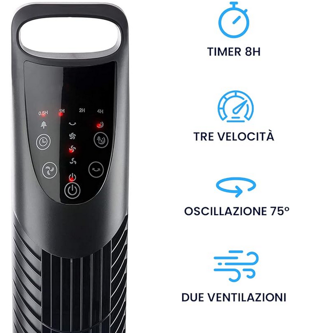 DRŽAČNI VENTILATOR 40 W + 2 MINI KLIMATSKI NAPRAVI GRATIS