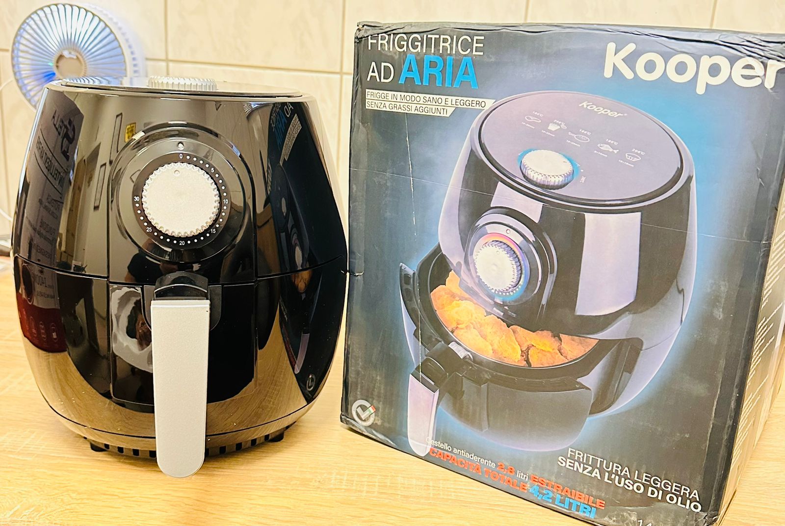 Cvrtnik na vroč zrak Kooper 2,8 l