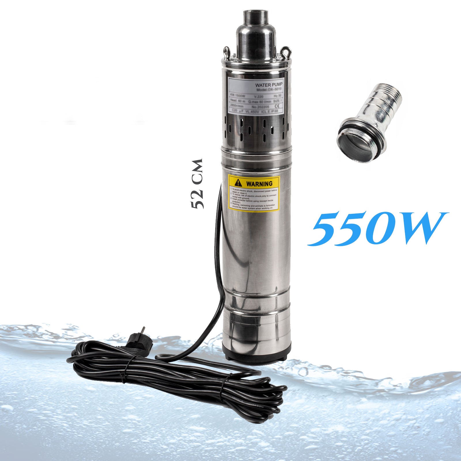 VODNA ČRPALKA ROCKET 550W 52CM