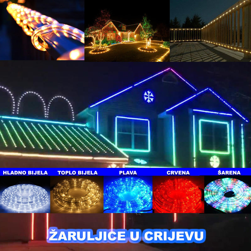 LUČI V CEVI 10m in 20m