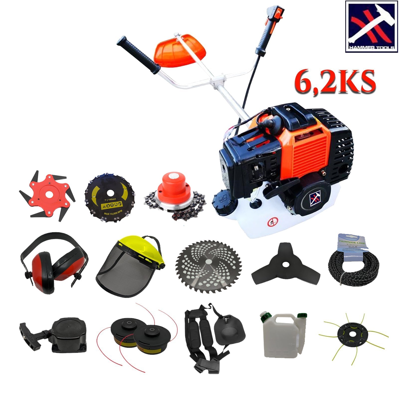 GREEN BOSS TRIMMER Z NAJBOLJ OPREMO 6,2 KM