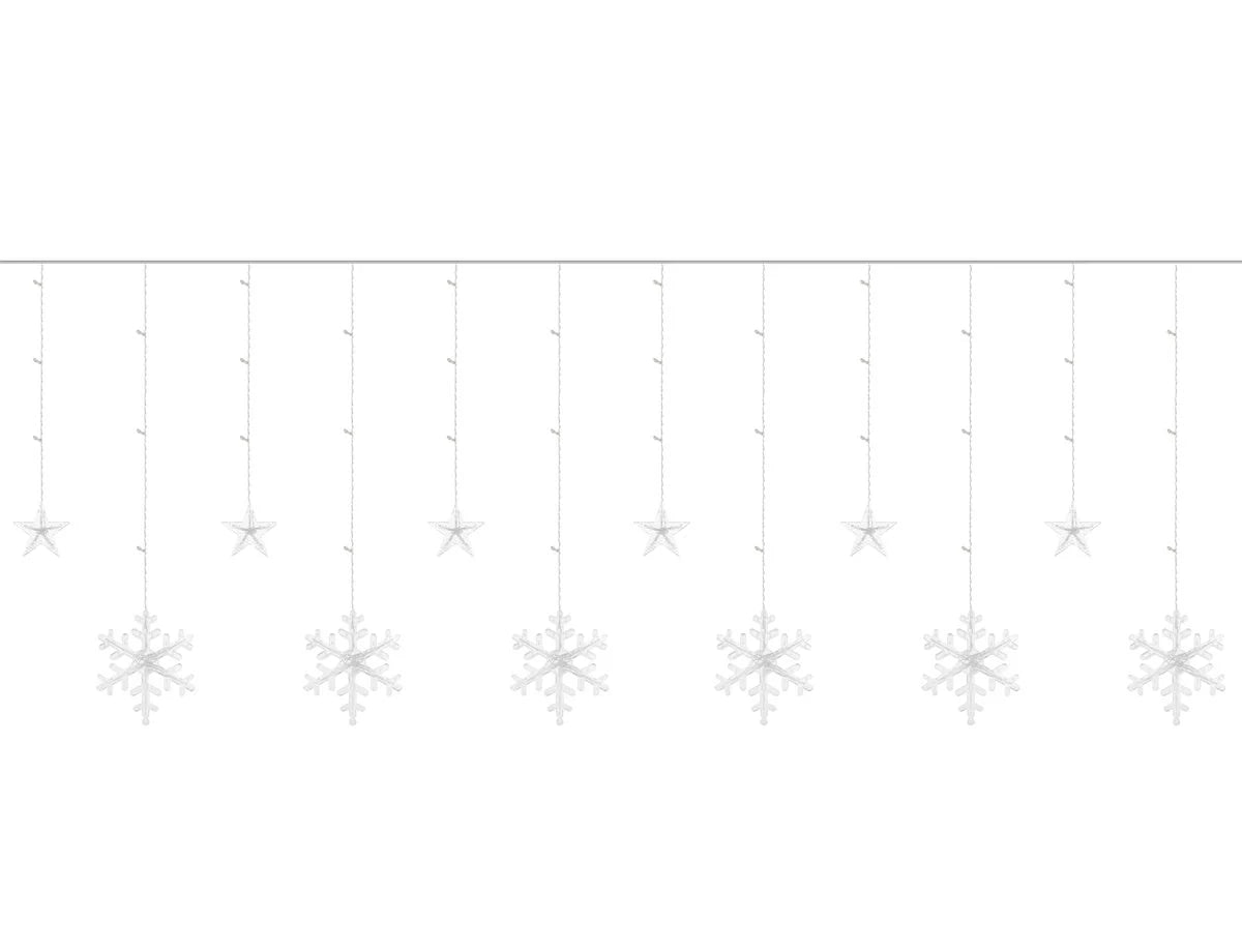 LED SNEŽINKE IN ZVEZDE