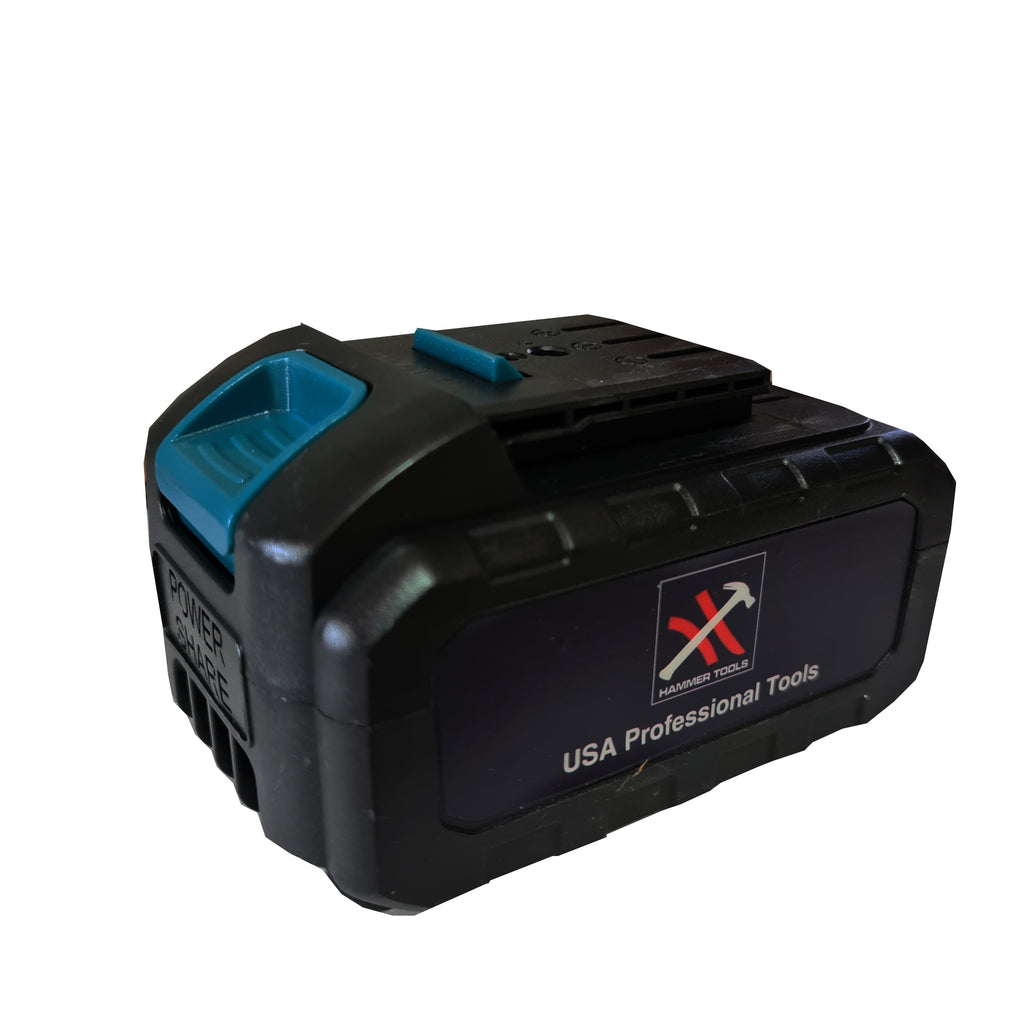 Akumulatorski izvijač Hammer Tools, 2 litij-ionski bateriji + vrtalna glava 1,5–13 mm + 5 nastavkov 18, 19, 20, 21, 22 mm