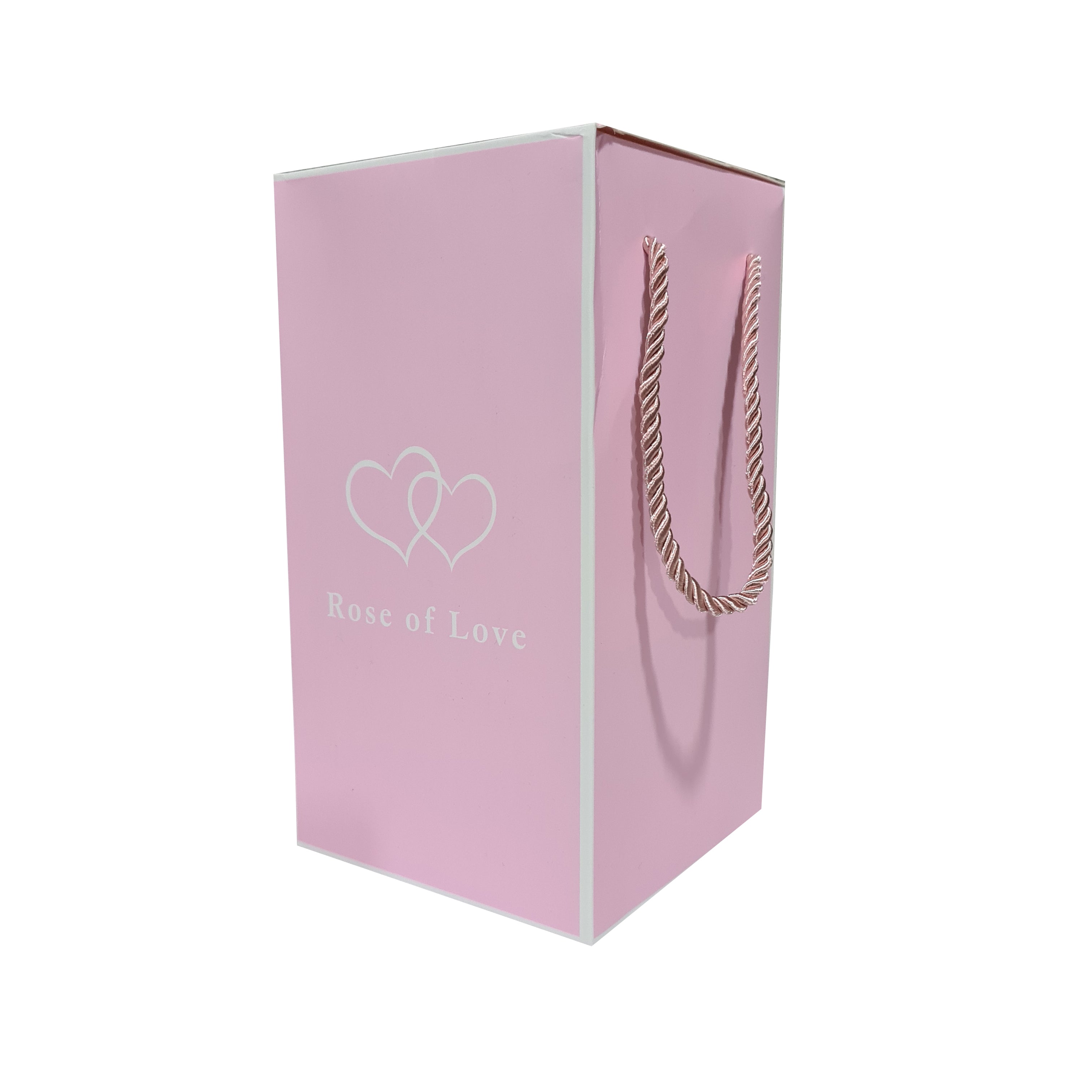 Romantična ledena vrtnica v stekleni kupoli + brezplačna darilna škatla