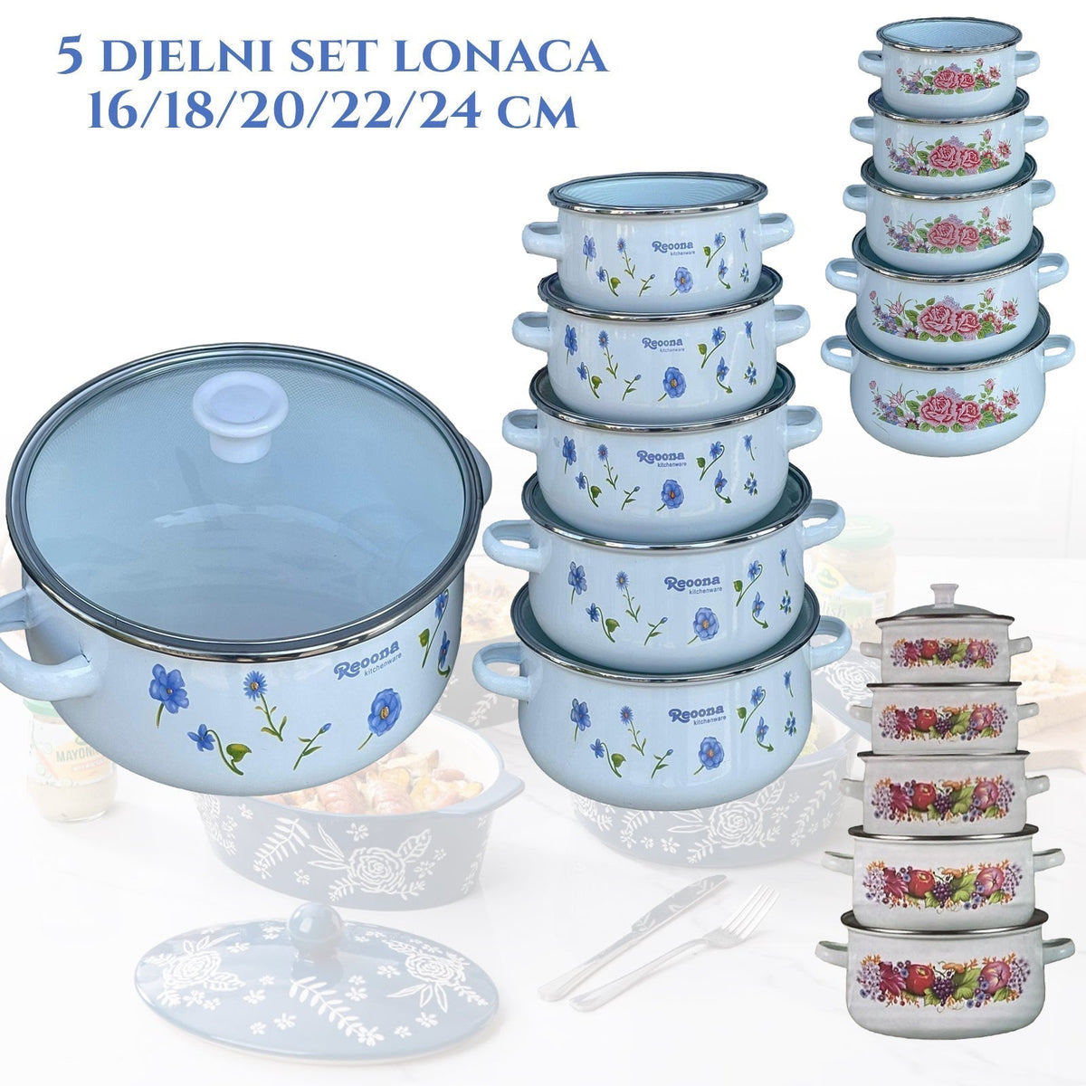5-DELNI SET LONCEV