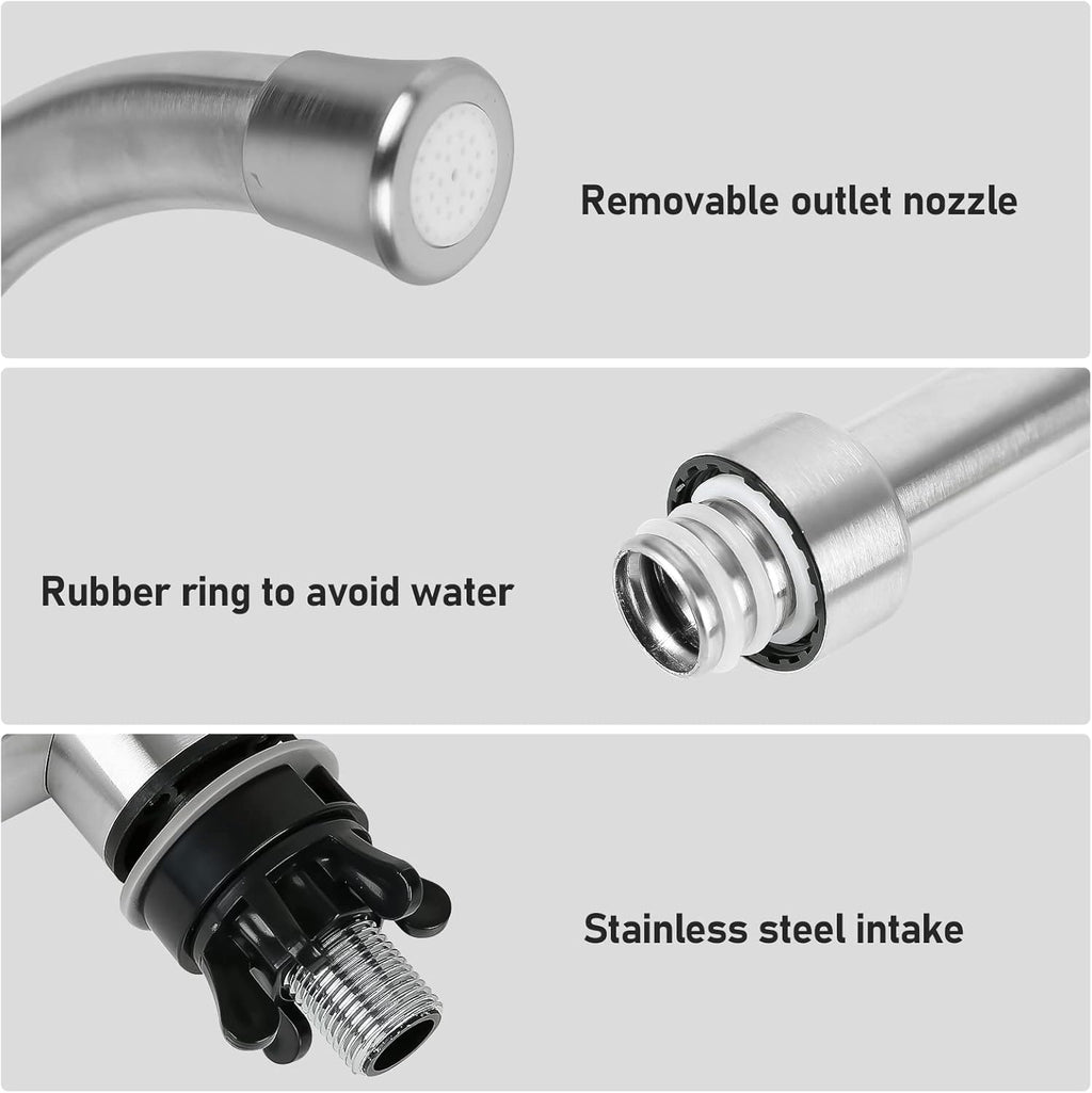 Električna pipa z grelcem vode - Fleksibilna ali Fiksna