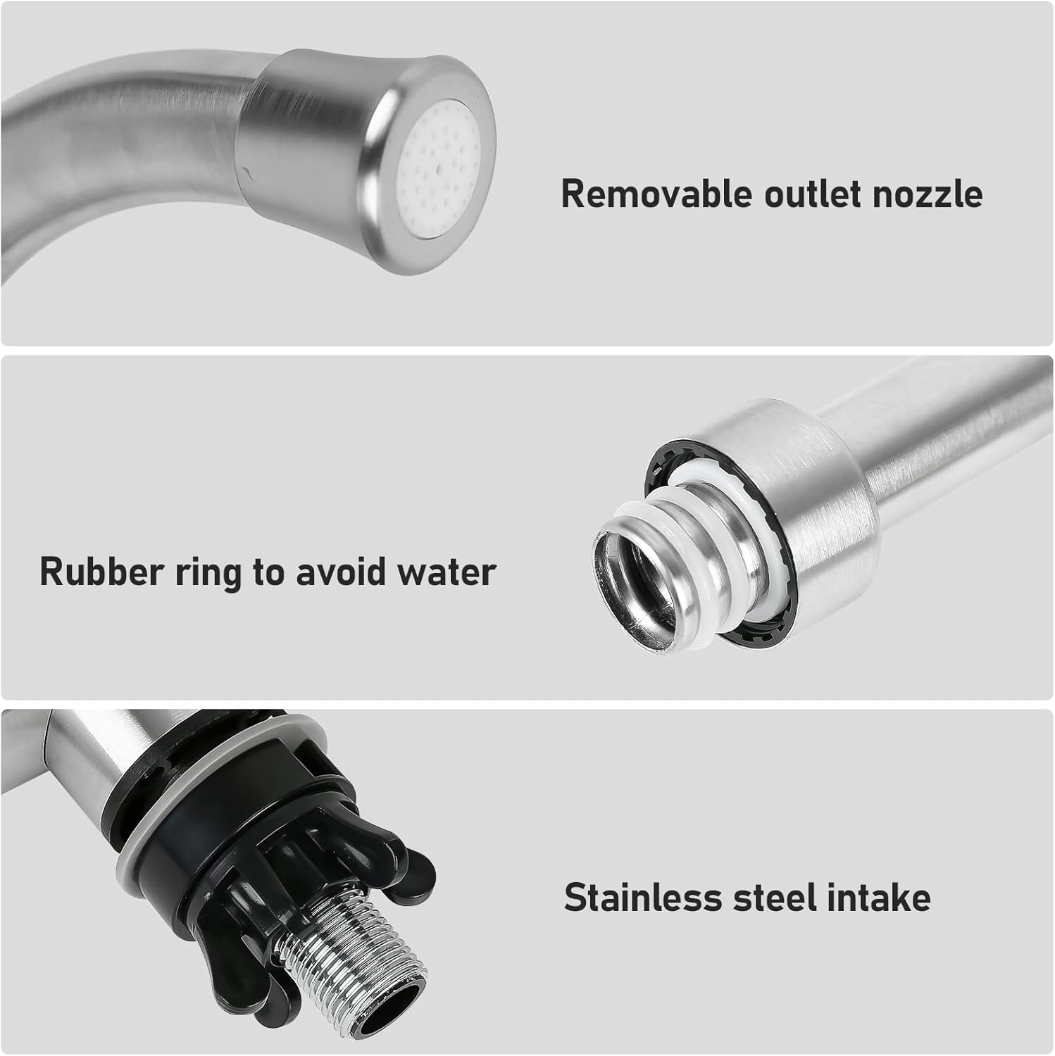 Električna pipa z grelcem vode - Fleksibilna ali Fiksna