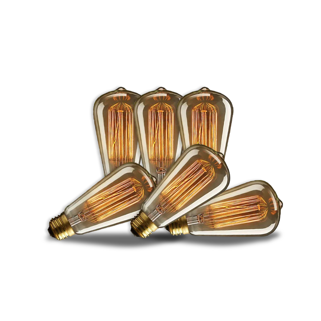 2 KOS LED Edison žarnica E27 - moderna retro eleganca