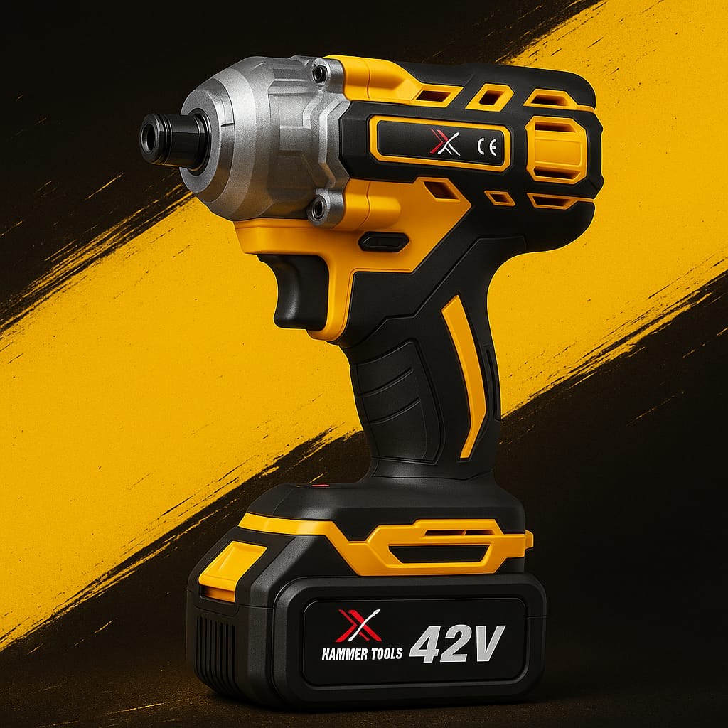 Hammer Tools 42V - 2v1 akumulatorski set z 2 baterijama in kovčkom