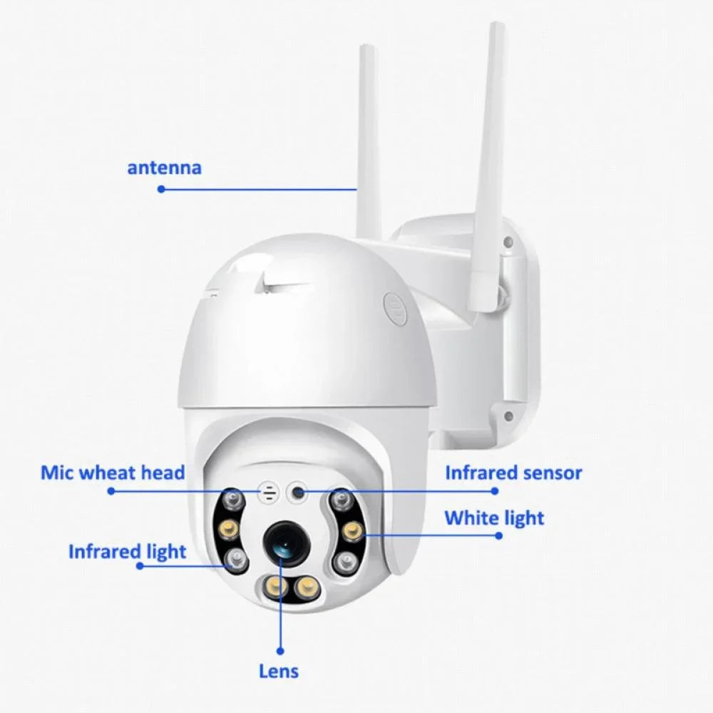 WiFi Varnostna Smart Kamera IP66