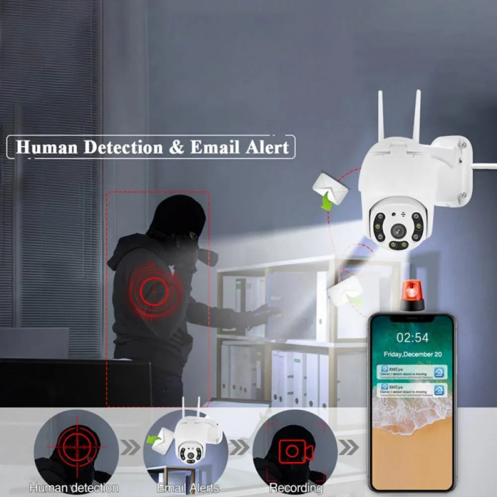 WiFi Varnostna Smart Kamera IP66