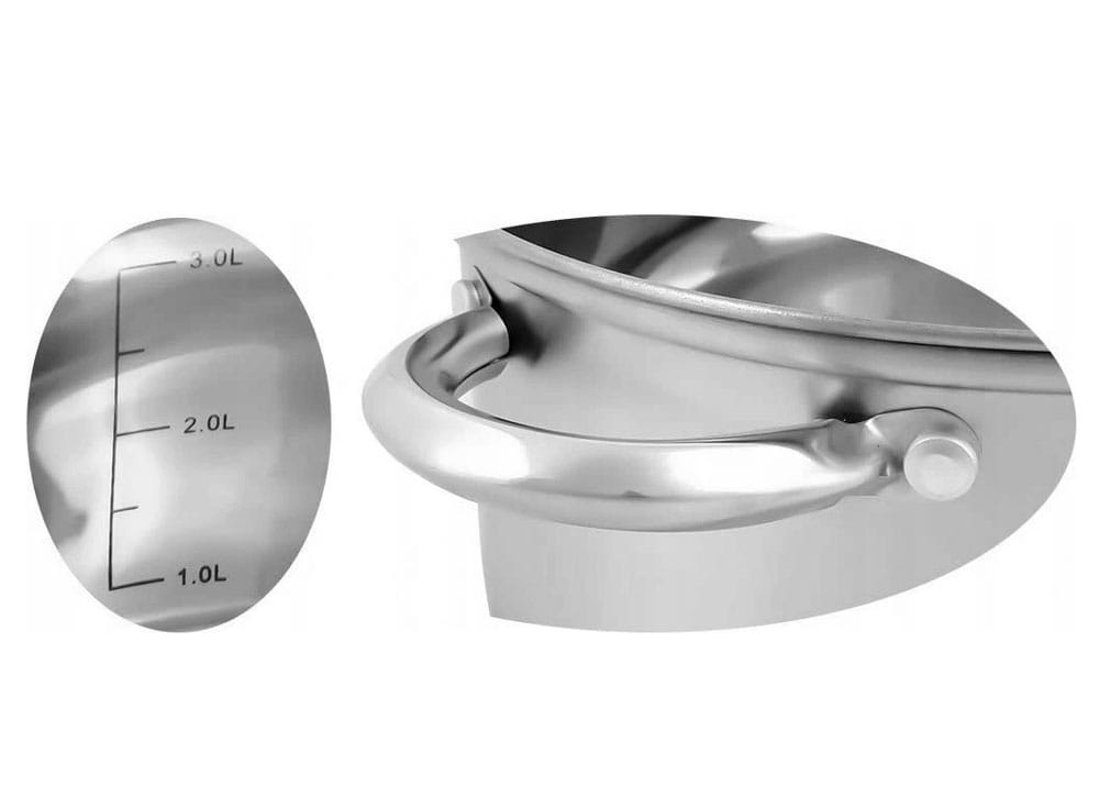 VRH NERJAVEČEGA JEKLA 18/10 ZILNER 12-DELNI KOMPLET LONCEV