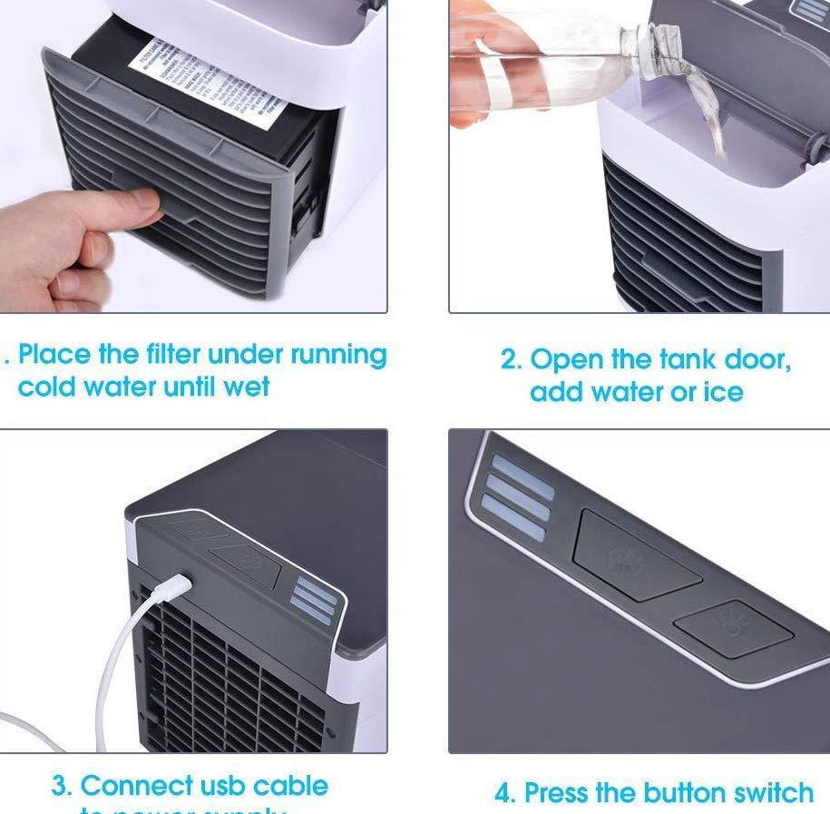 Mini prenosna klimatska naprava