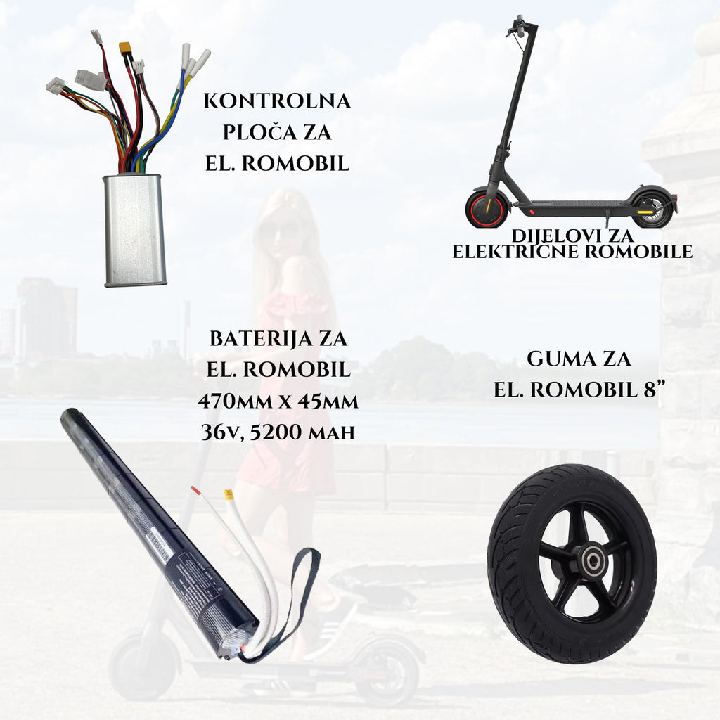 DELI ZA ELEKTRIČNE MOTOCIKLE