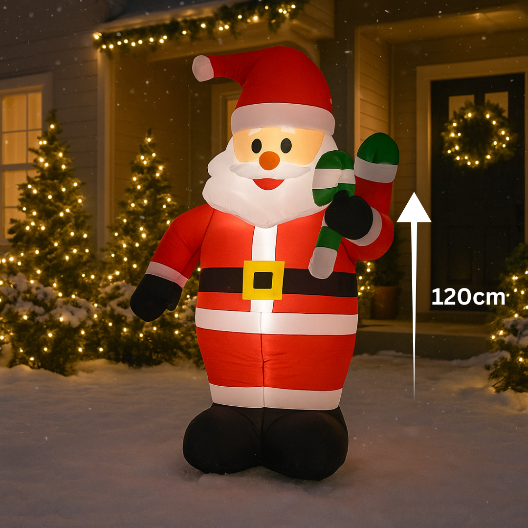 NAPIHLJIVI BOŽIČEK 1,2 M, KI SE SVETI