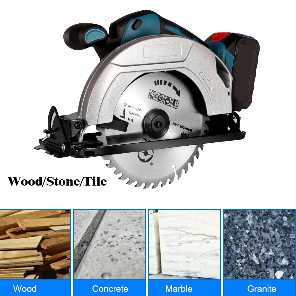 Akumulatorska krožna žaga 42V (vključeni 2 bateriji)