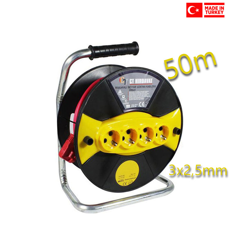 PODALJŠEVALNI KABEL NA KOTU 50M 3X2,5mm TURŠKA PROIZVODNJA