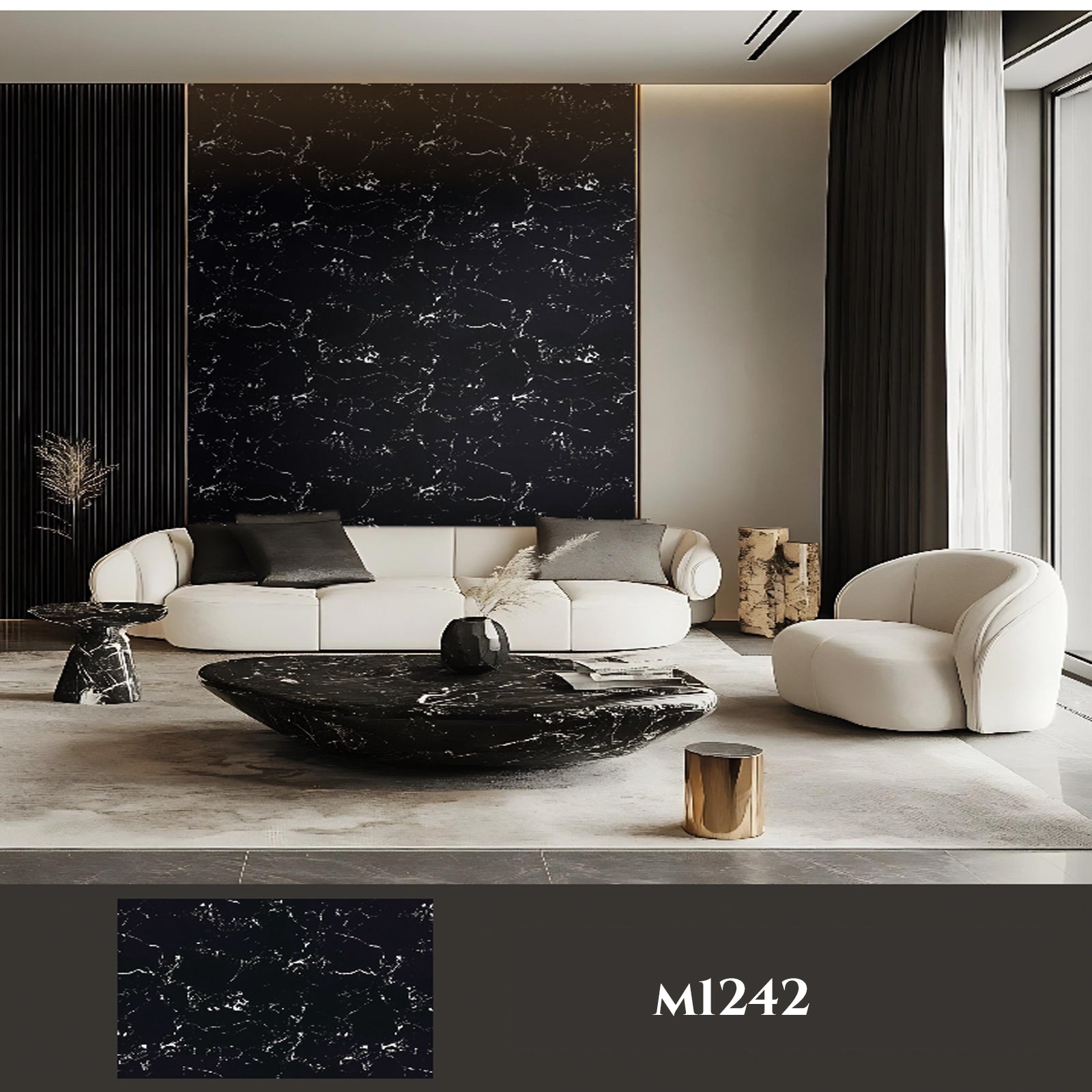 Samolepilna 3D PVC dekorativna folija 60x280 cm