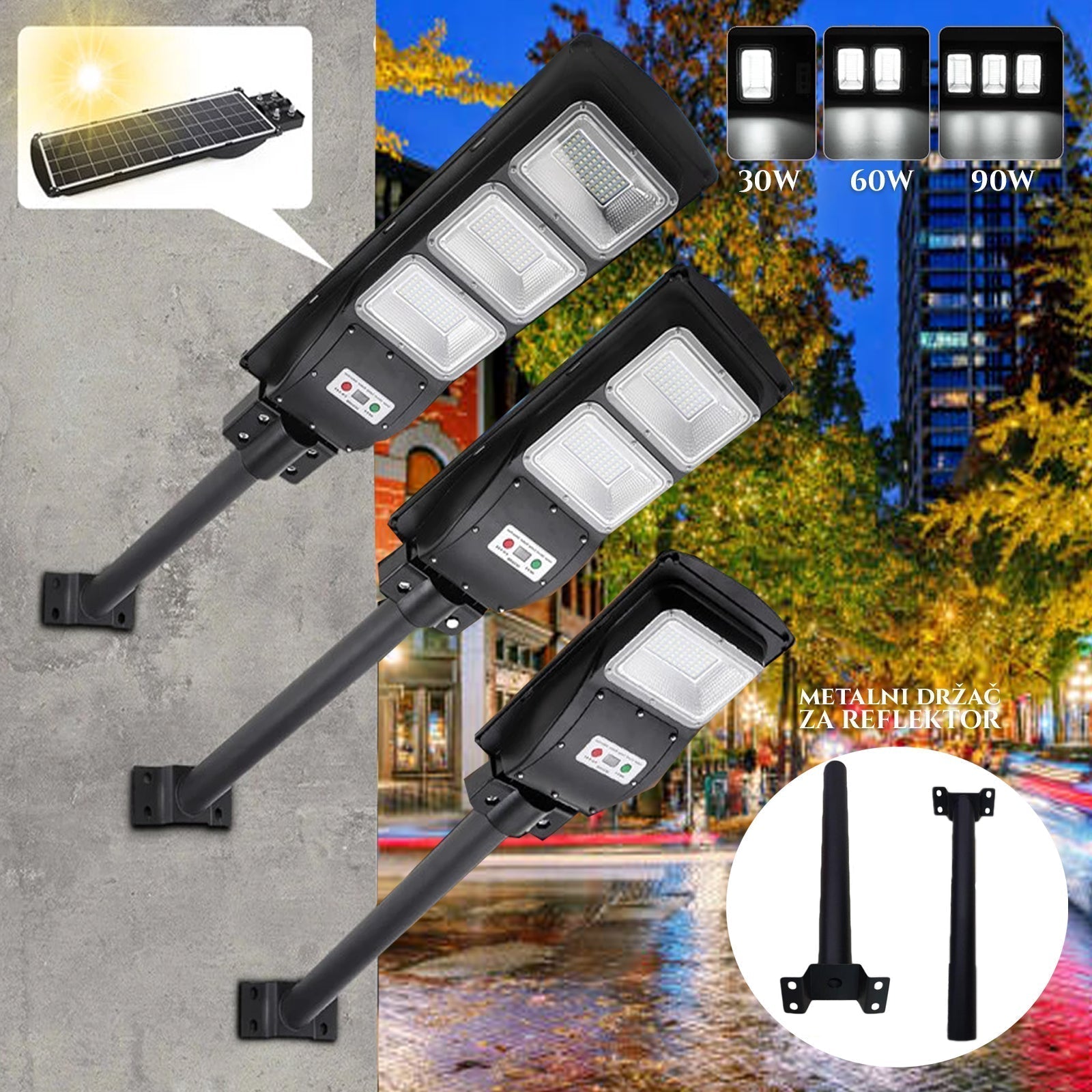 Zunanji solarni reflektor