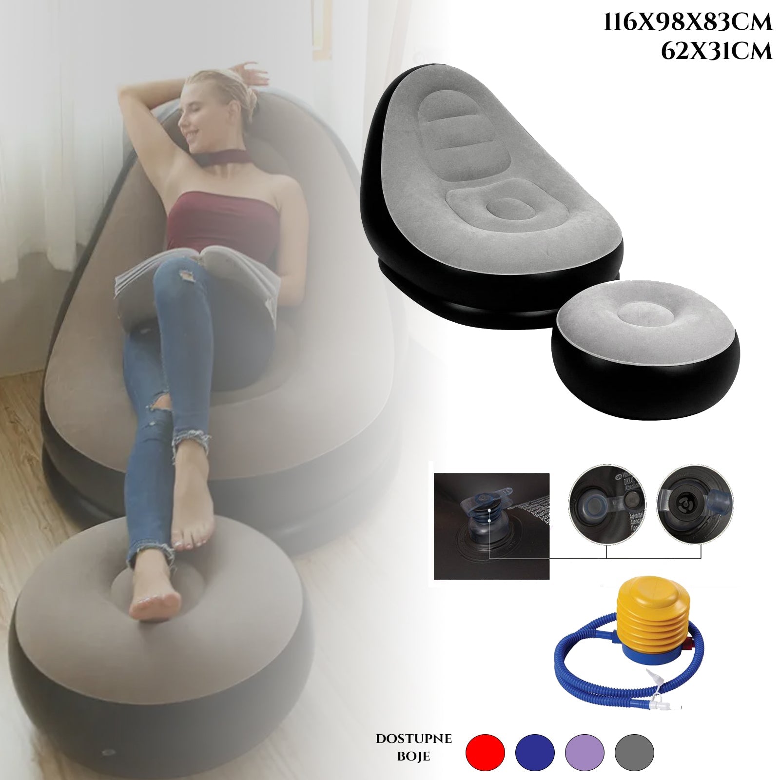 STOL Z NAPIHLJIVO BLAZINO