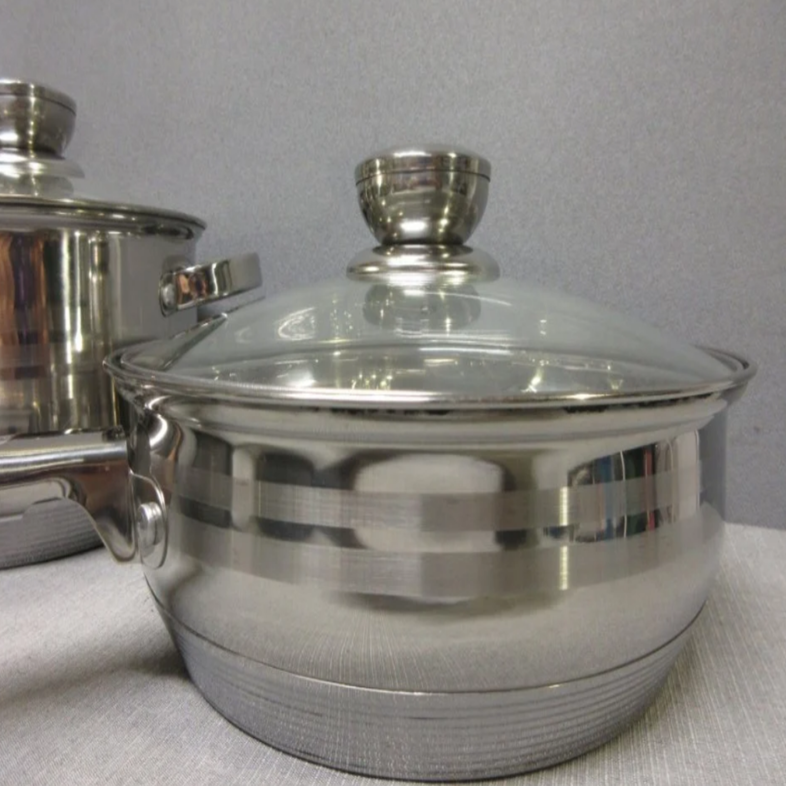 12-delni komplet trpežne posode iz nerjavečega jekla 18/10