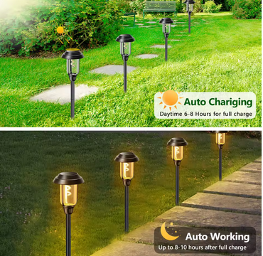 LED solarna vrtna svetilka n265 8 kosov