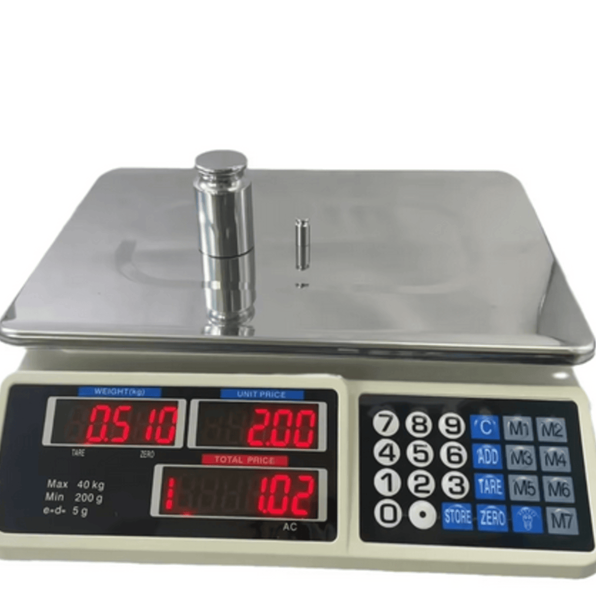 DIGITALNA TRGOVAČKA VAGA 40KG