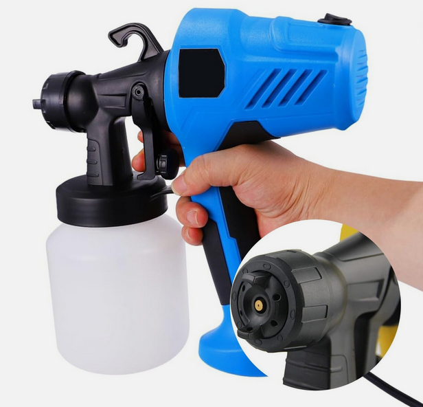 ELEKTRIČNI KOMPRESOR ZA BARVANJE 800ml Z NASTAVKI