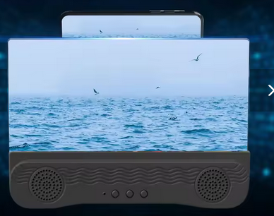 9D CINEMA 3U1 POVEČEVALEC ZA MOBILNI TELEFON, ZVOČNIK IN BREZŽIČNI POLNILEC