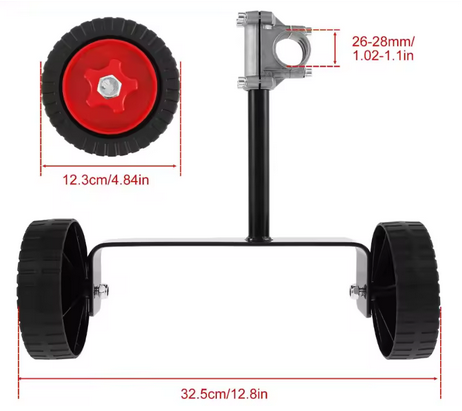 UNIVERZALNA PODPORNA KOLESA ZA KOSILNICE