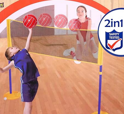 OTROŠKI 2U1 KOMPLET ZA TENIS IN BADMINTON<br>