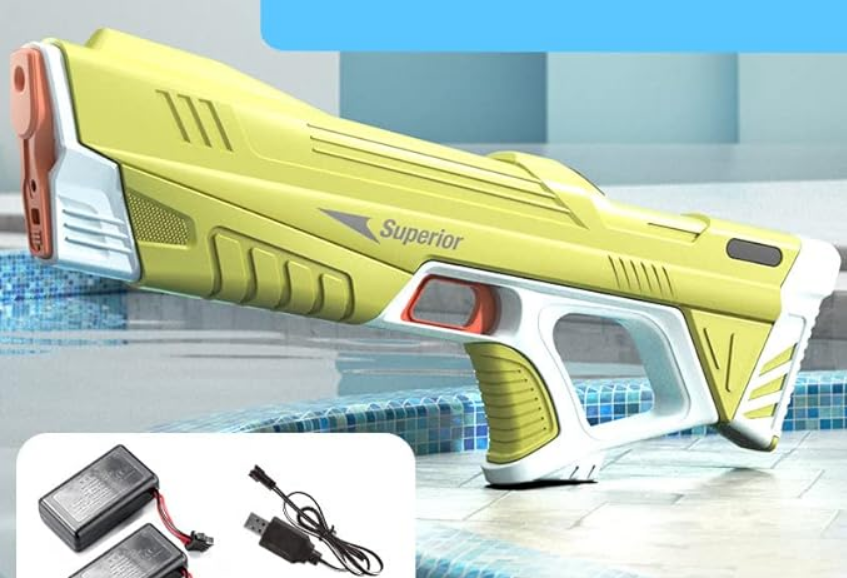 SUPER VODNA PIŠTOLA S POLNILNO BATERIJO