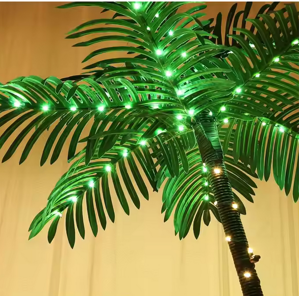 LED OSVETLITEV DEKORATIVNA PALMA S STOJALOM 120CM/150CM/180CM