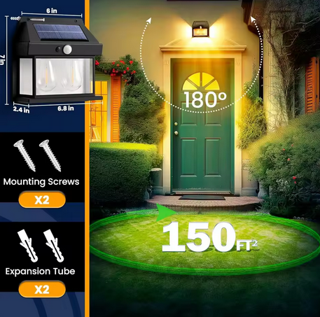LED solarne vrtne svetilke 3 kosi N259
