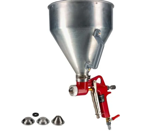 PIŠTOLA ZA BARVO S 3 ŠOBAMI IN 5L ALUMINIJASTO POSODO