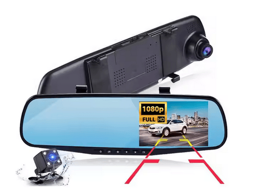 Avtomobilska kamera Full HD 5'' + kamera za vzvratno vožnjo