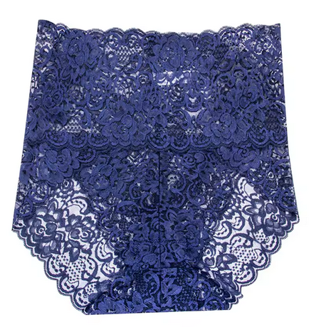 Set 5× čipkastih hlačk – visok pas