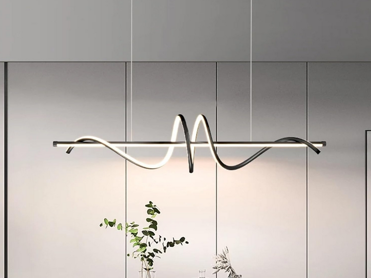 Wave LED viseča svetilka