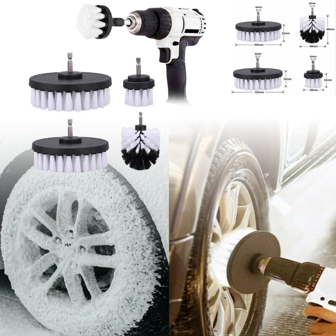 Komplet 4 čistilnih ščetk