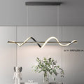 Wave LED viseča svetilka