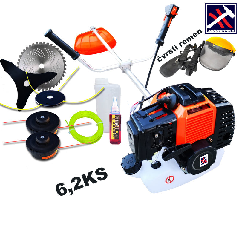 KOSILNICA ZA TRAVO 6,2 KM Z DODATKI Kladiva