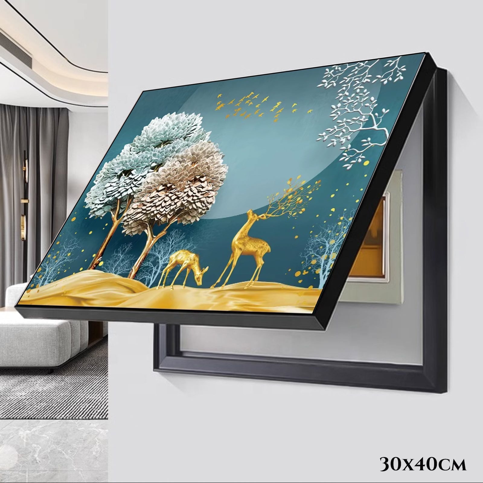 Okrasna skrita slika 30×40 cm