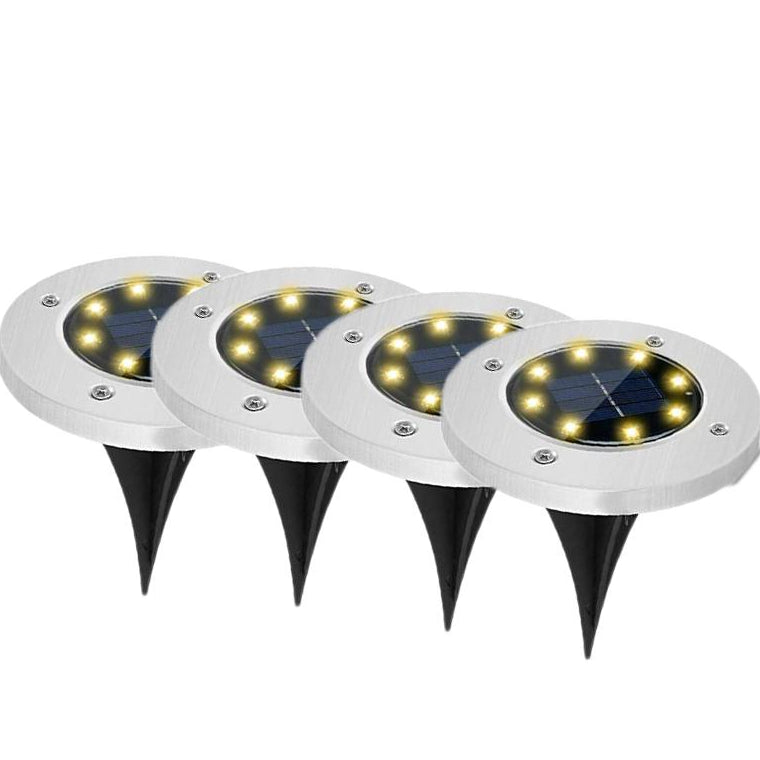 Solarna LED vrtna svetilka 4 kosi