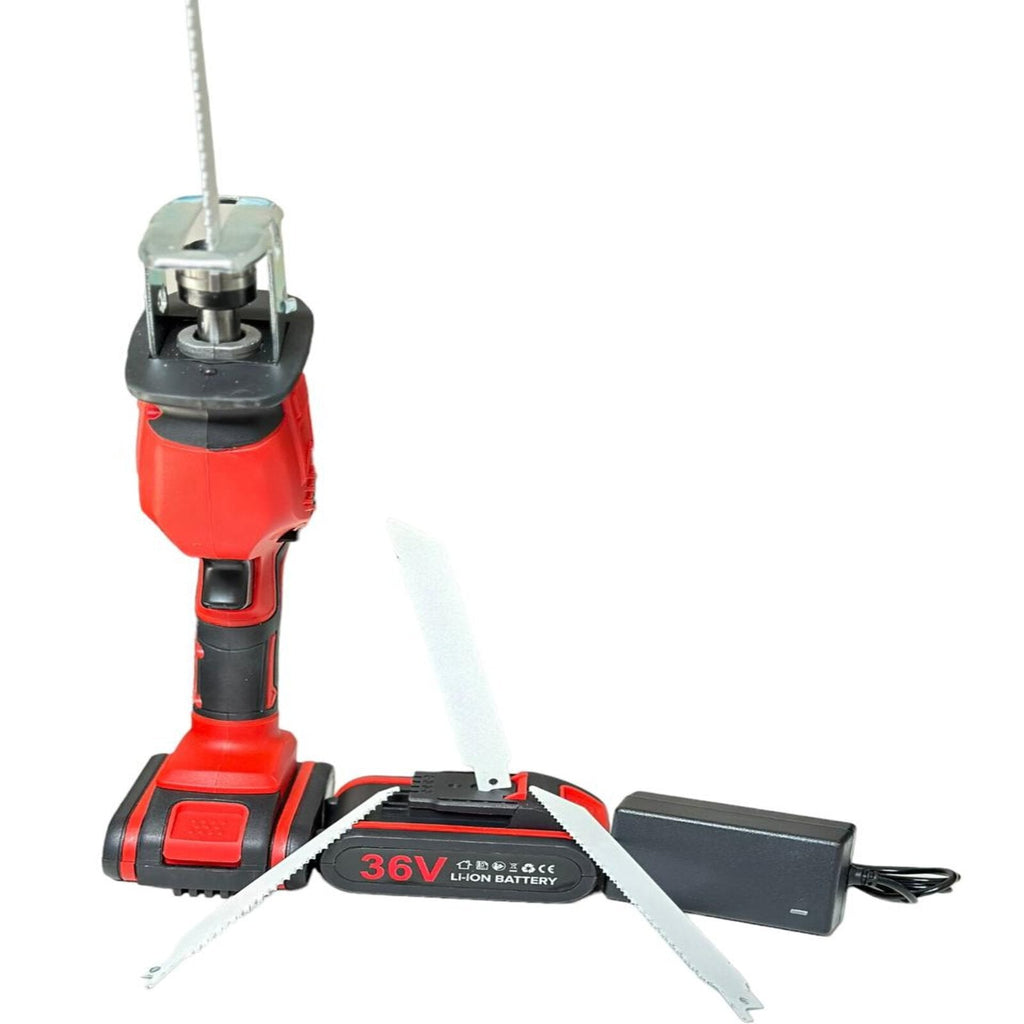 AKUMULATORSKA ŽAGA X2 Z BREZPLAČNIMI 4 KLADIVIMI ŽAGAMI ZA REZANJE