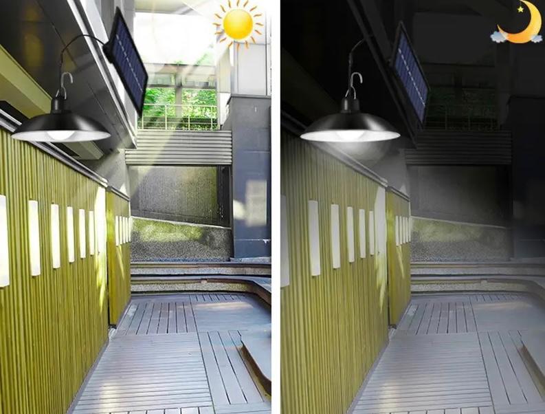 2 SONČNI SVETILKI Z DALJINSKIM UPRAVLJALNIKOM