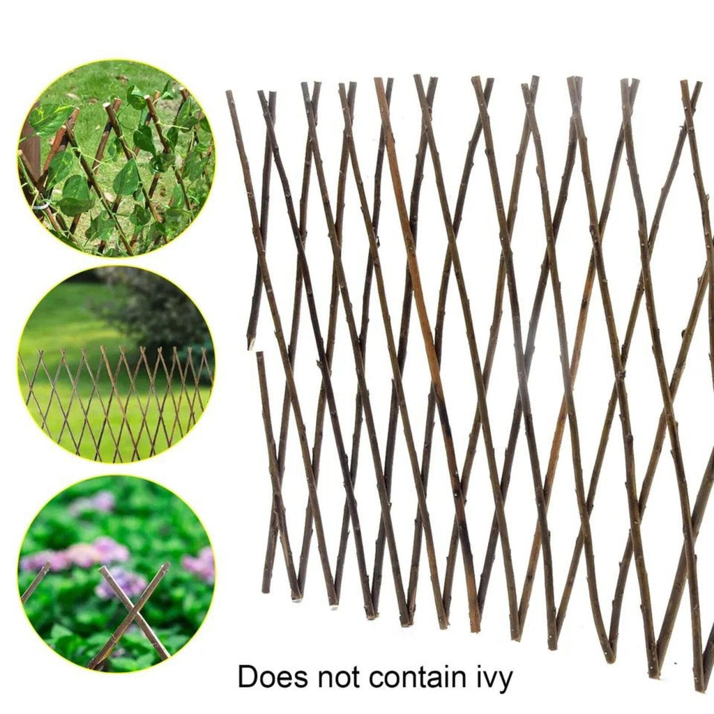 Raztegljiva ograja iz umetnih rastlin Gardenia