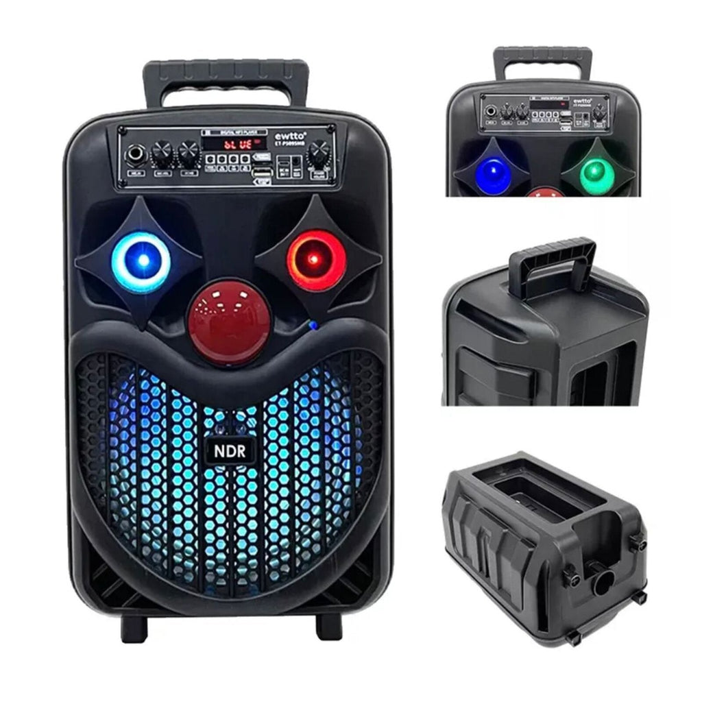 JOKER 8-PALČNI ZVOČNIK Z MIKROFONOM IN DALJINSKIM UPRAVLJALNIKOM