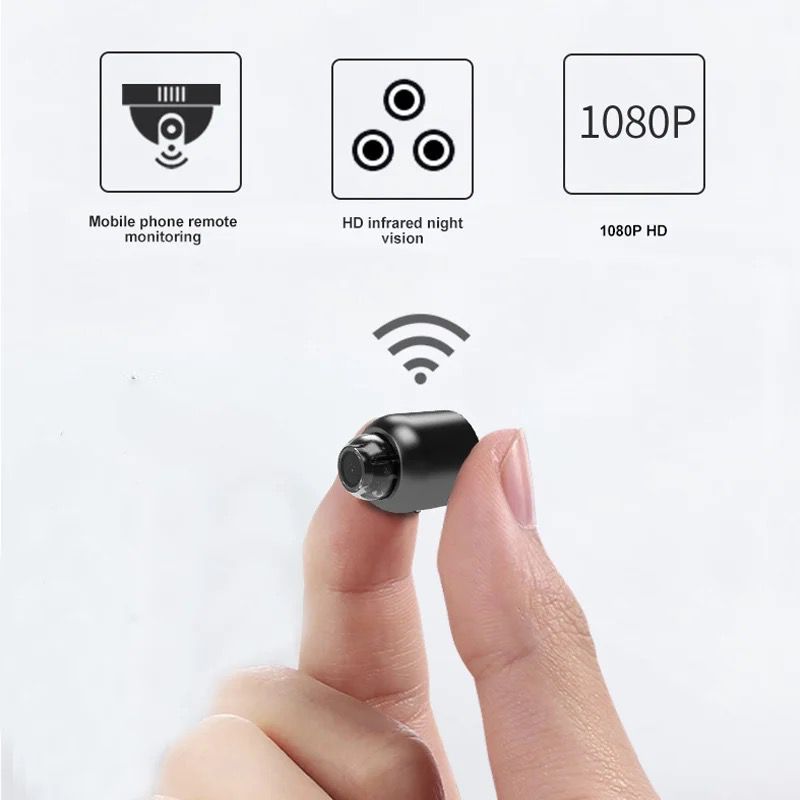 MINI SKRITA KAMERA WIFI KAMERA x5 (MANJŠA OD PRSTA)