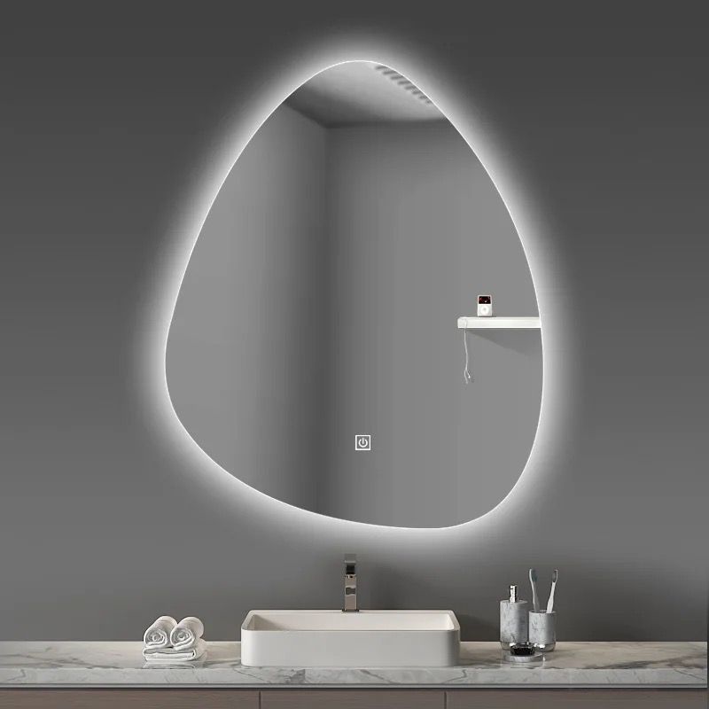 ORGANSKI OGLEDALO Z LED OSVETLITVO M635 80X60 CM